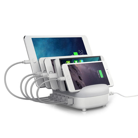 5-poort USB Oplader Station