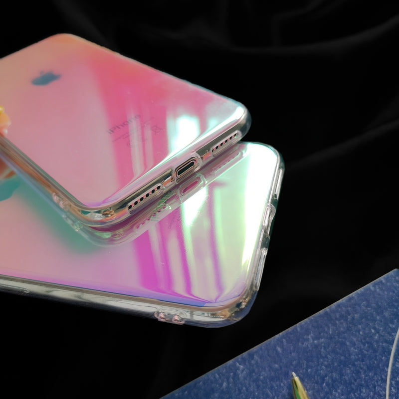 Transparent Laser Phone Case