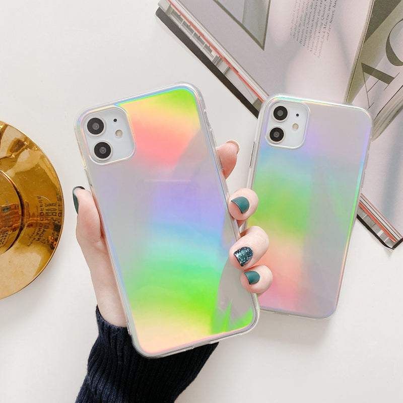 Transparent Laser Phone Case