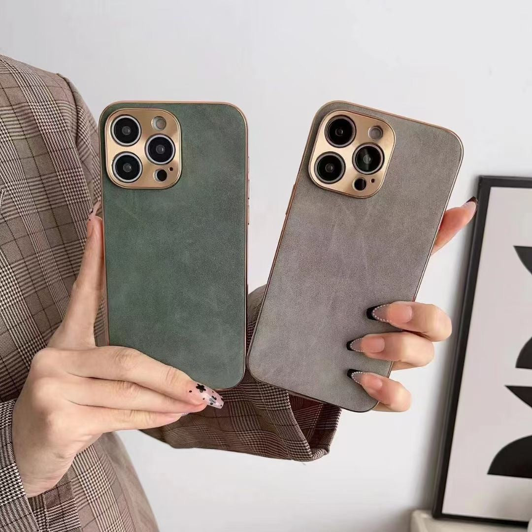 Texture Leather Phone Case