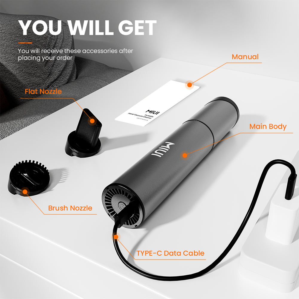 MIUI Mini Handheld USB Vacuum Cleaner