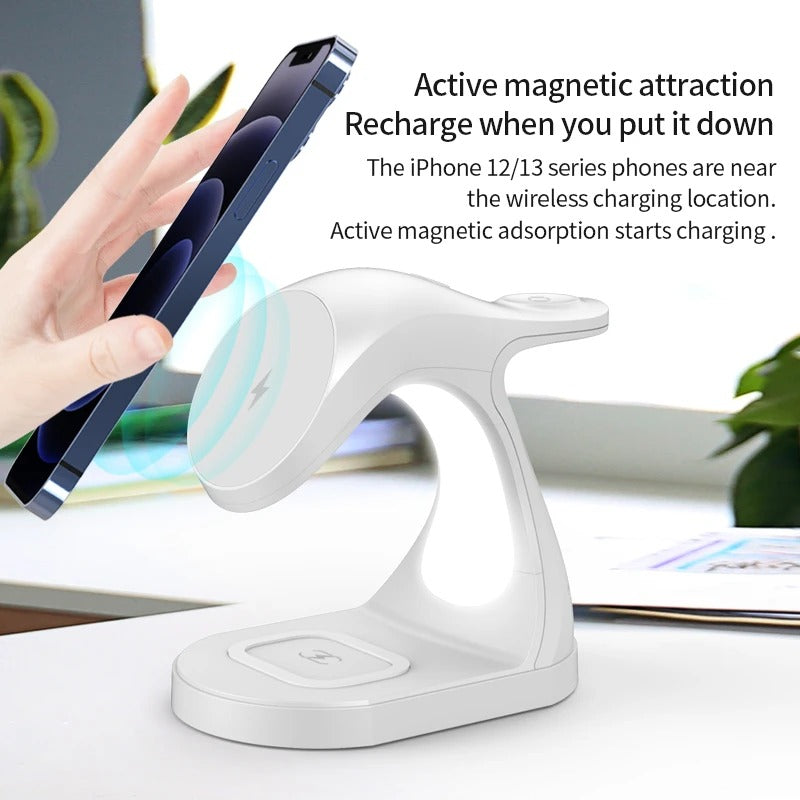 4-in-1 Magnetic Wireless Charger